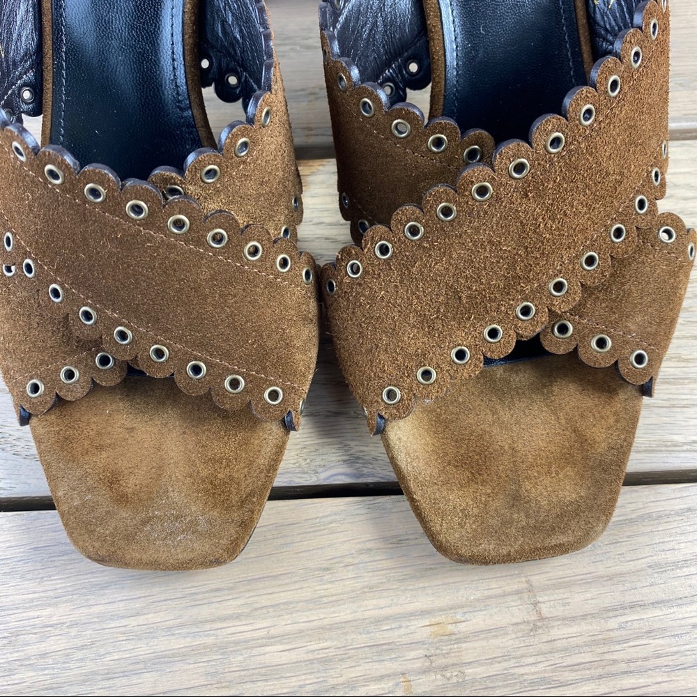 Saint Laurent crisscross sandals - Picture 3 of 15
